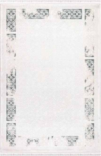 ipek-hali-blossom-13476 -serisi-krem-yesil