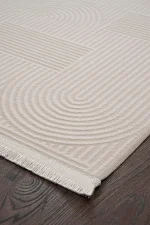 Kashe Halı Verona 7013 Krem - Görsel 2