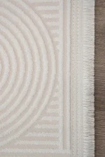 Kashe Halı Verona 7013 Krem - Görsel 3