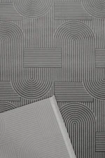 Kashe Verona 7017 Antrasit Halı - Görsel 4